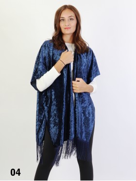 Solid Velvet Kimono